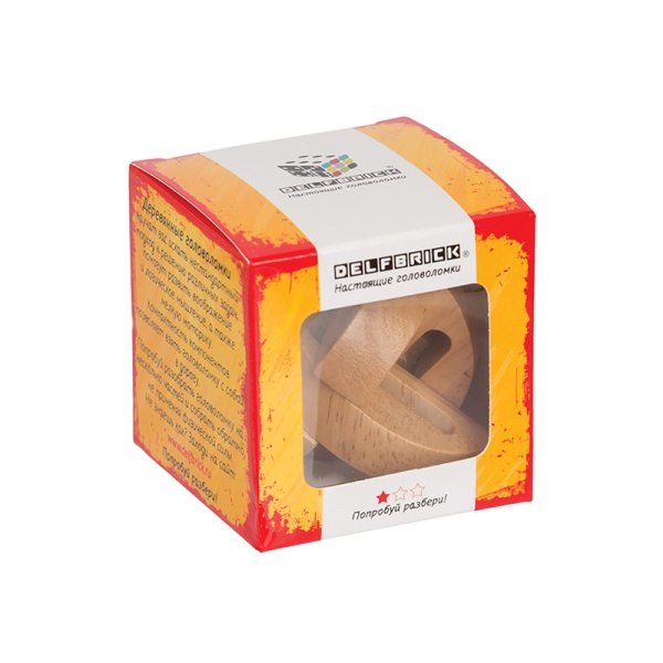 Игра Головоломка дерево "Змейка" 1эл. 3+ DELFBRICK DLS-05 638669